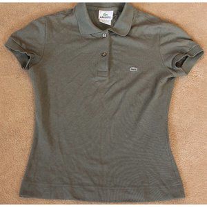 "Lacoste" olive green polo shirt